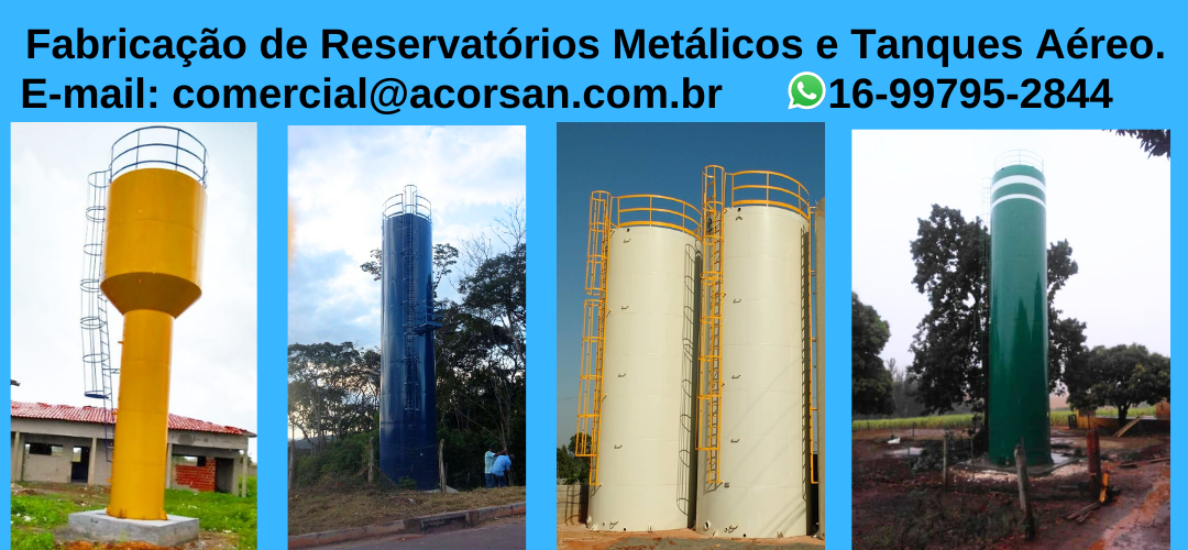 tanques e reservatórios